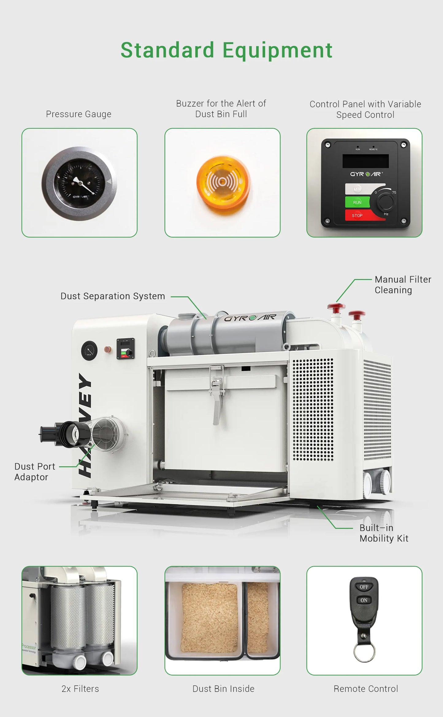 Gyro Air G700 Dust Processor
