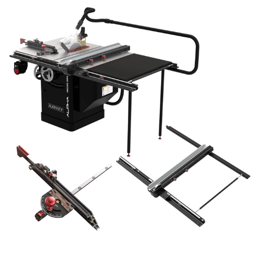 BUNDLE: ALPHA HW110S-36P BLACK EDITION (230V-1 phase) + BIG EYE B36 + MG36 Compass Miter Gauge