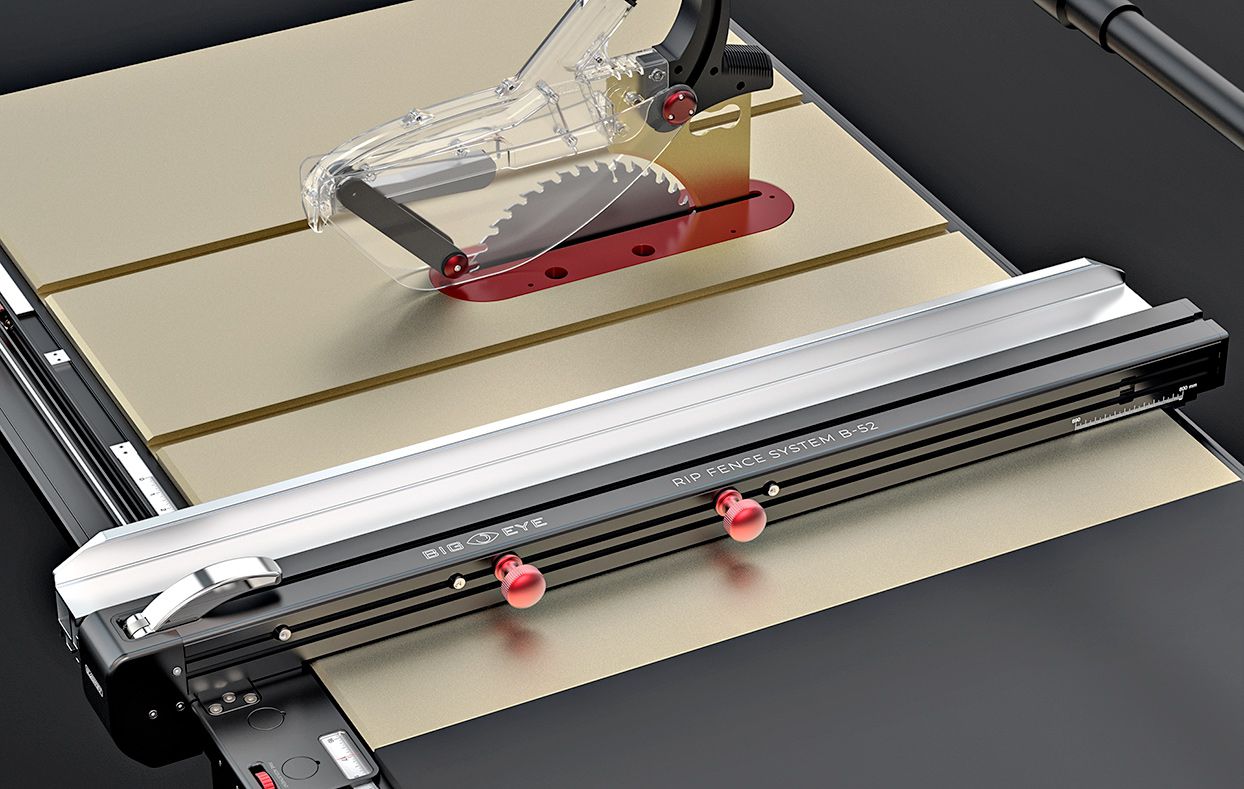 BIG EYE B-36 Rip Fence System fits your 36" (914 mm) rail length.